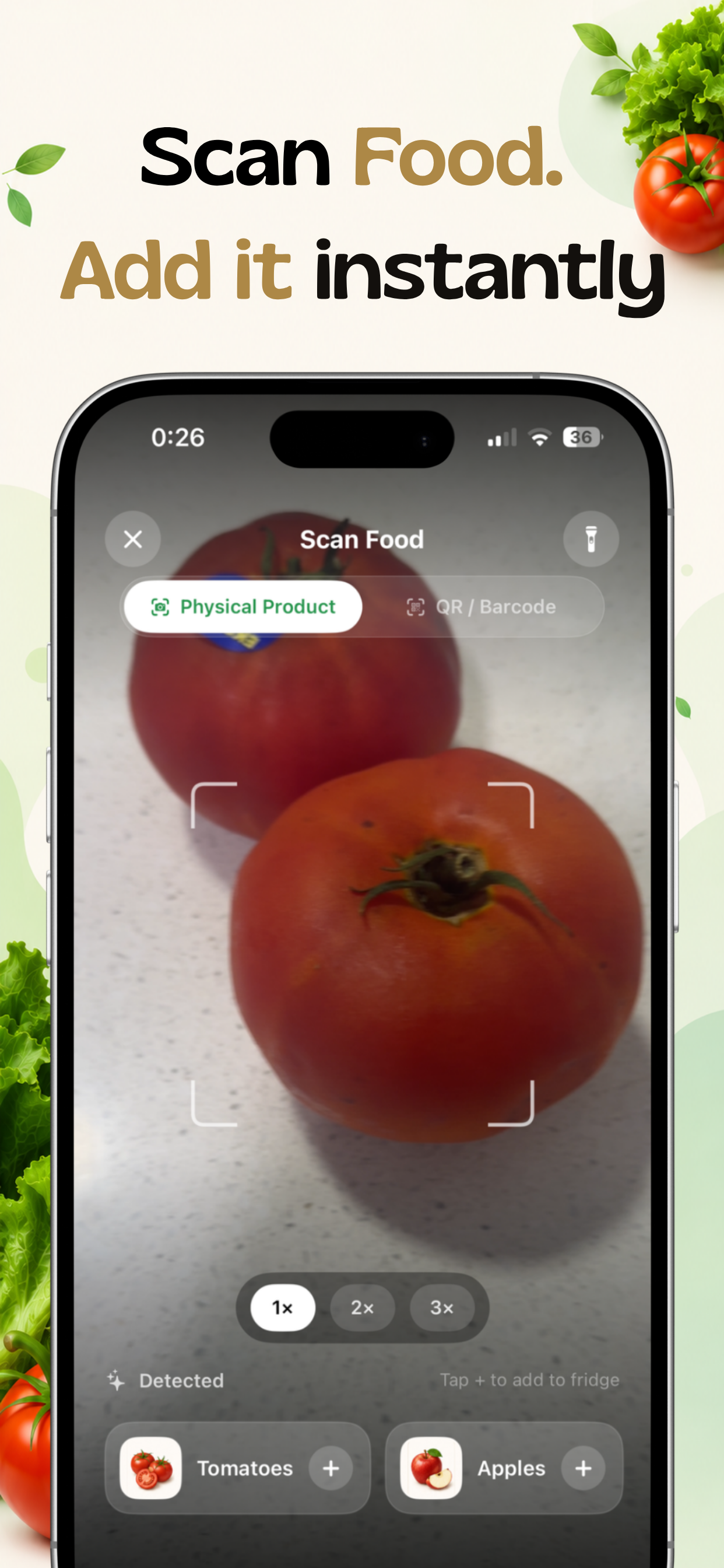 Nodi: Fridge Pantry Tracker screenshot 2