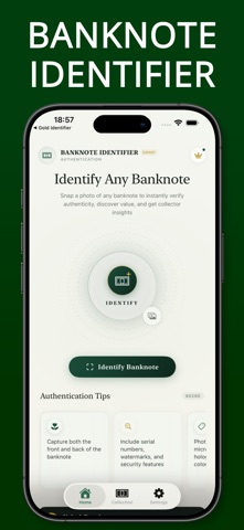 Banknote Identifier - Numiora Screenshot 1 of 3