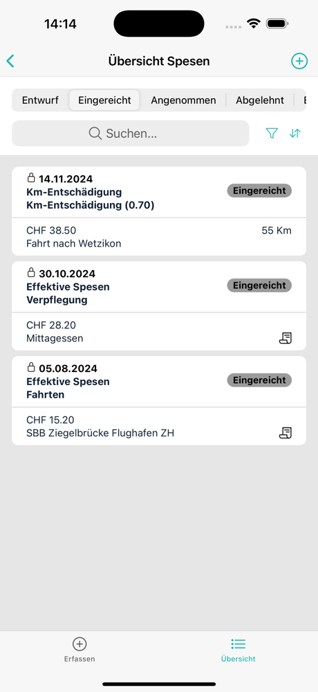 Proffix Expenses screenshot 2