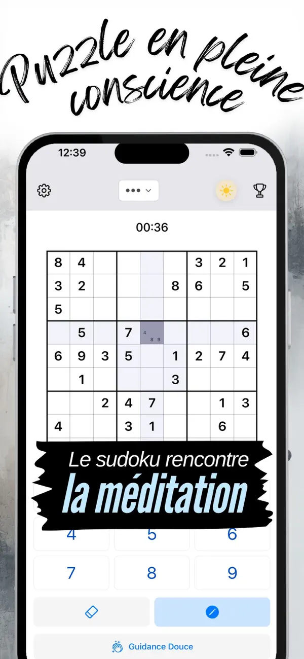Screenshot #1 pour Sudoku Méditation