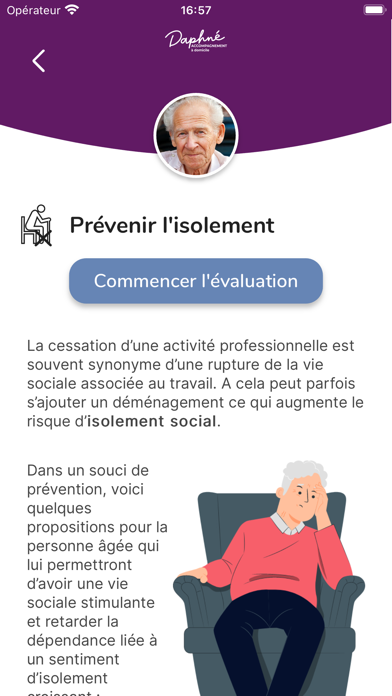 Daphné Famille Screenshot