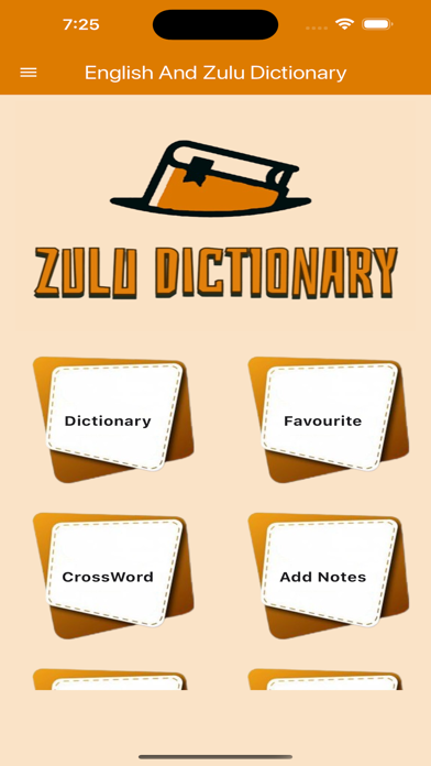 English And Zulu Dictionary Screenshot