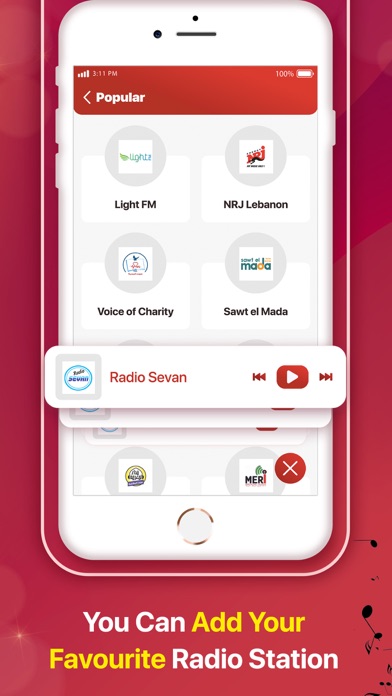 Screenshot #3 pour Live Lebanon Radio Stations