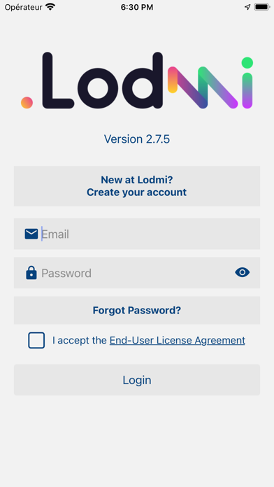 Lodmi app screenshot