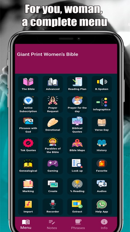 Giant Print Women Bible