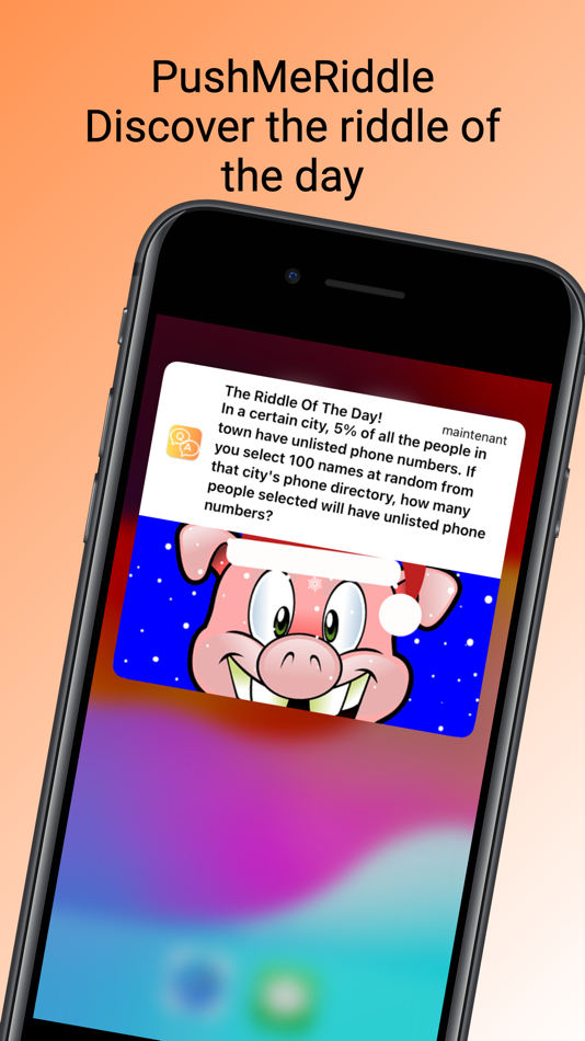 #2. PushMe! Riddle Lite Edition (iOS) 由: Sandra Mouchi