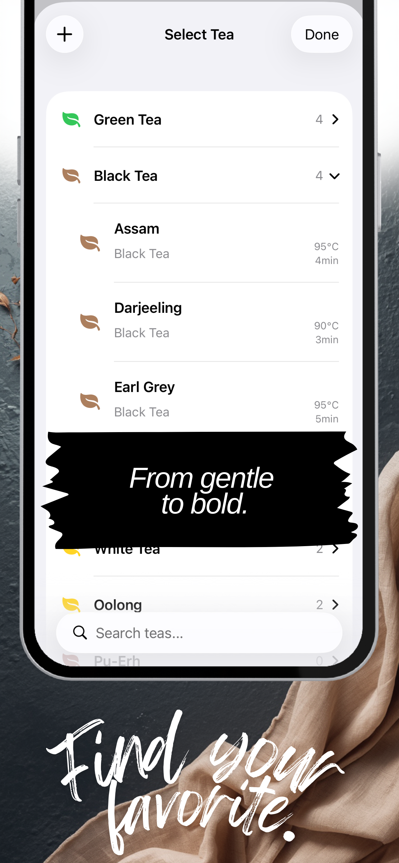TeaLeaf: Your Tea Timer