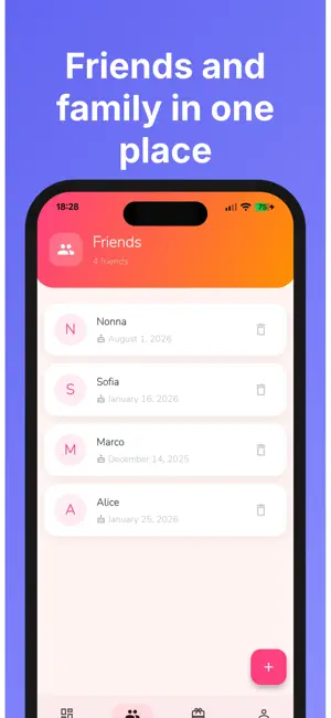 Gift It: Ideas & Reminders screenshot 1