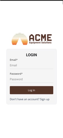 ACME Equipment screenshot