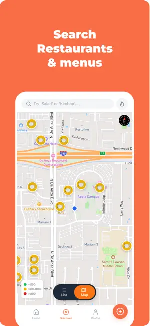 Calomap screenshot 2