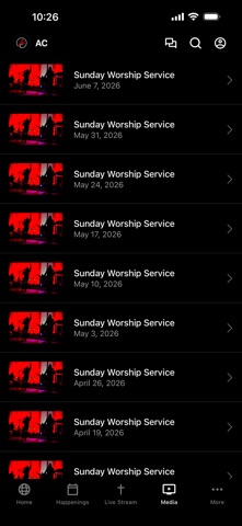 Action Church East Ridge iPhone screenshot