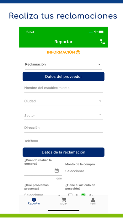 App screenshot