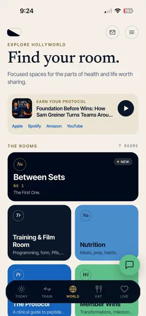 HollyFit screenshot 1