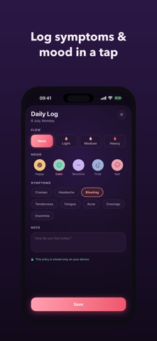 Flowly: Period Tracker screenshot