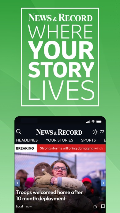 Greensboro News & Record Screenshot
