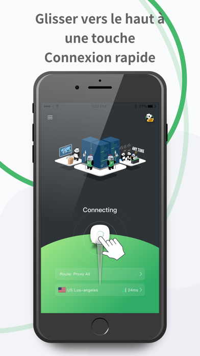 Screenshot #1 pour PandaVPN Pro - Super VPN Proxy