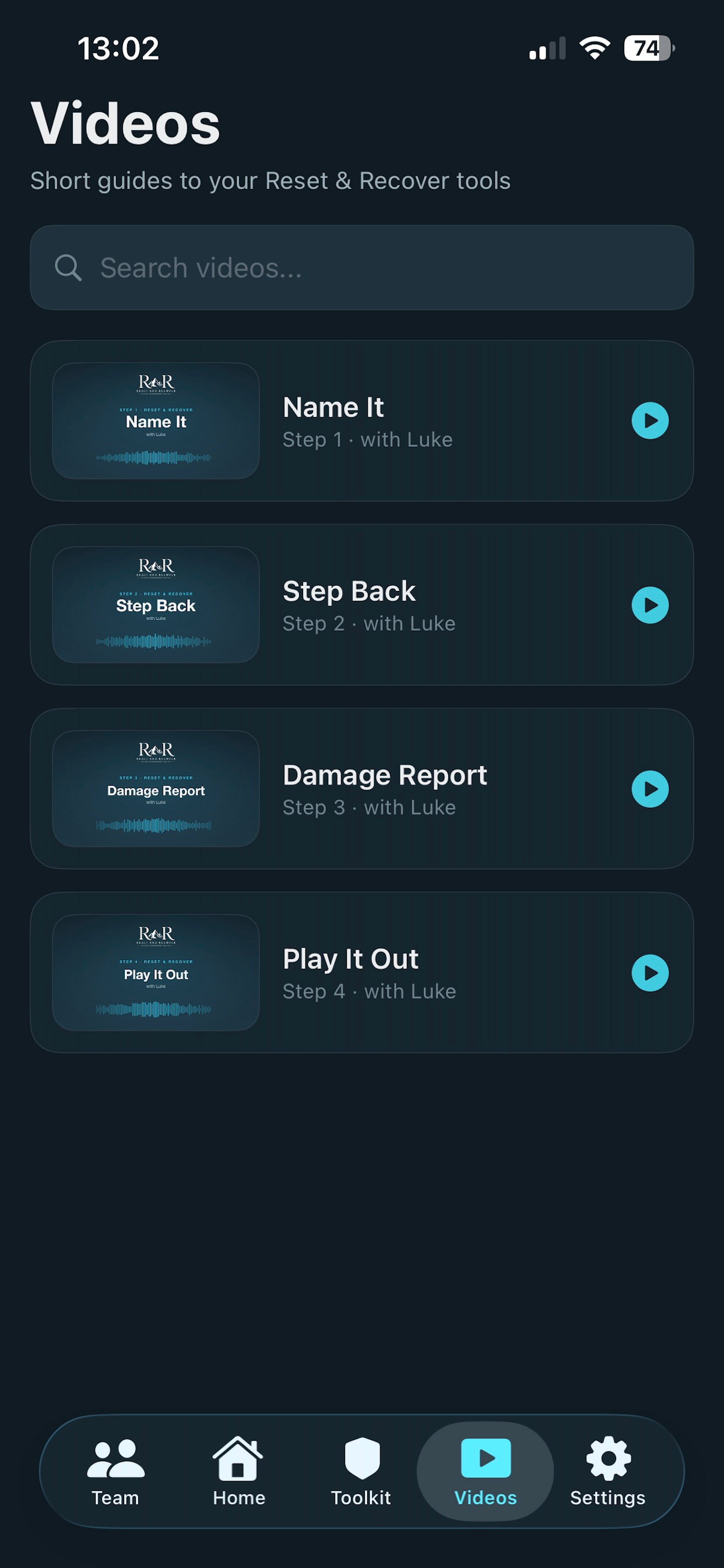 Reset and Recover Halton screenshot 3