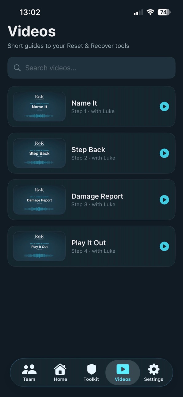 iPhone screenshot