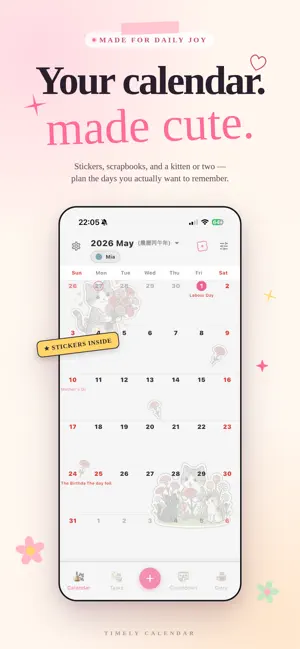 Timely: Shared Calendar Widget screenshot 1