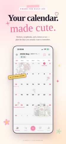 Timely: Shared Calendar Widget iPhone screenshot