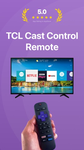 TCL Cast Control Roku Remoteのおすすめ画像1