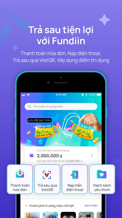 Fundiin - Mua trước trả sau 0%