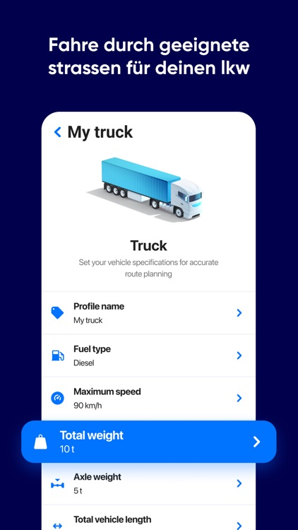 Eurowag Navigation - Truck GPS