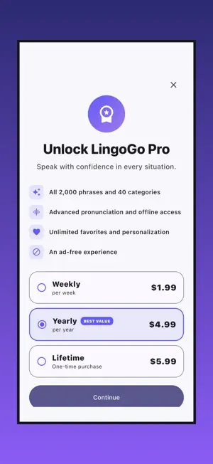 LingoGo: English Phrases screenshot 4