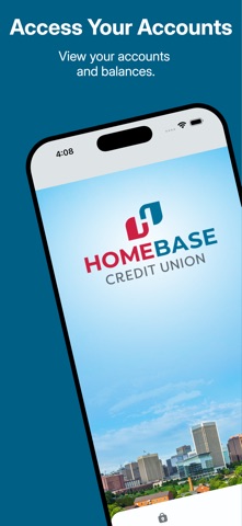Homebase Credit Union iPhone screenshot