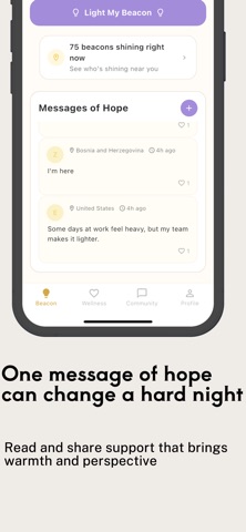OurBeacon: Hard Moment Support Screenshot 6 of 8