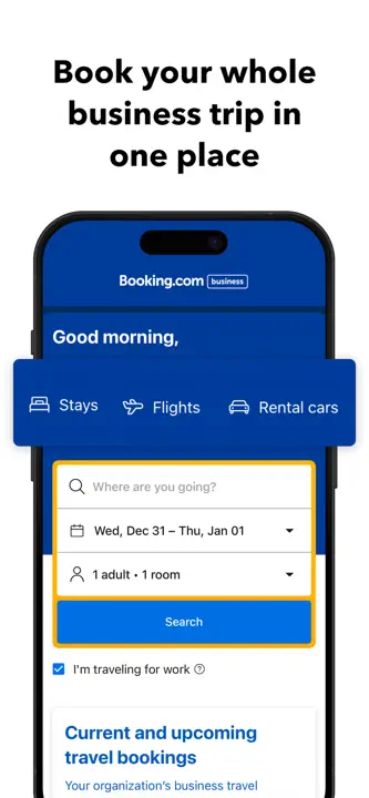 Booking.com For Business iPhone Screenshot 4