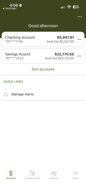 Federated Bank - Personal screenshot 3