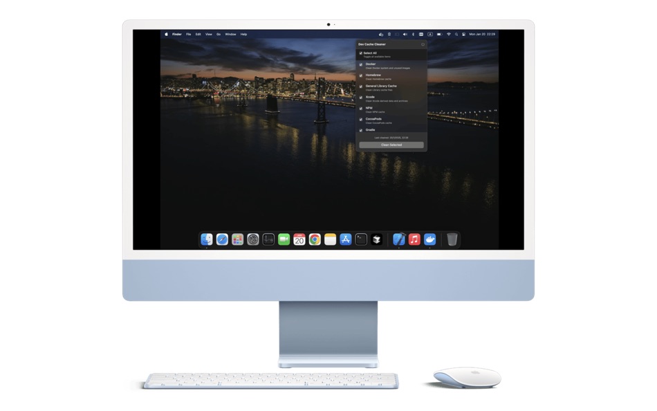 #3. Dev Cache Cleaner (macOS) Με: Oleksandr Hanhaliuk
