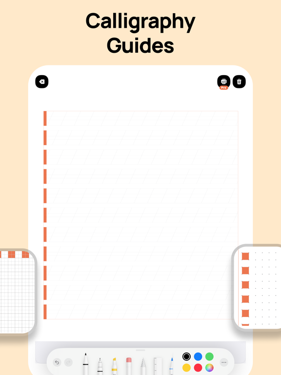 Calligraphy Practice - Cursive iPad screenshot 6 - Graphics & Design app