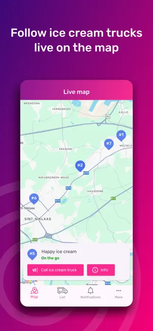 ice cream radar screenshot 1