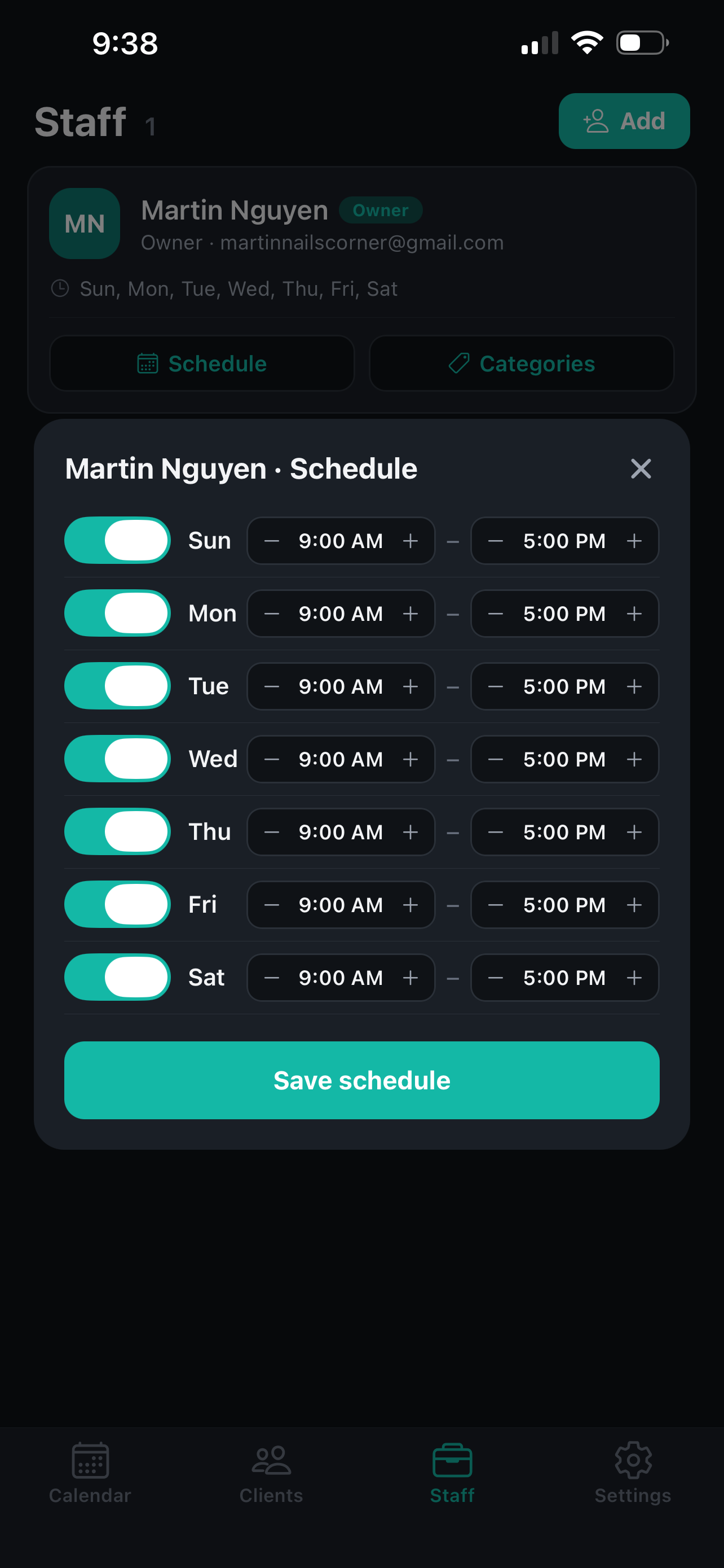 BookWise - Booking Manager screenshot 5