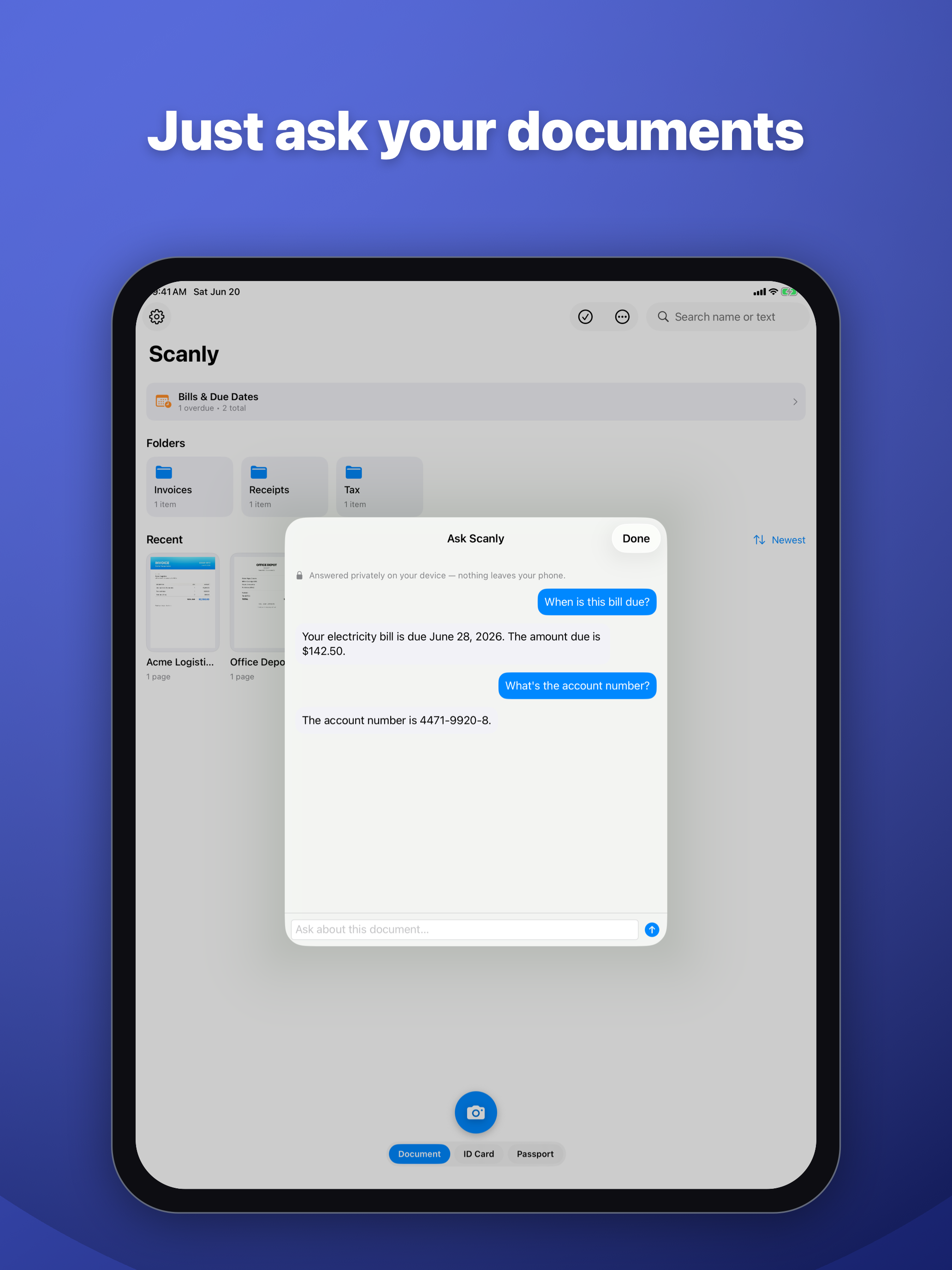 Scanly: Scan, Ask & Auto-File screenshot 7