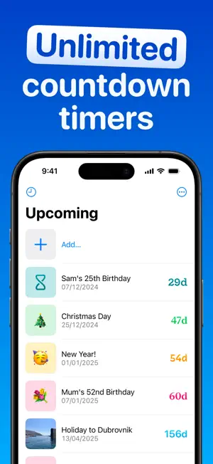 TimeTil Countdown Timer screenshot 1