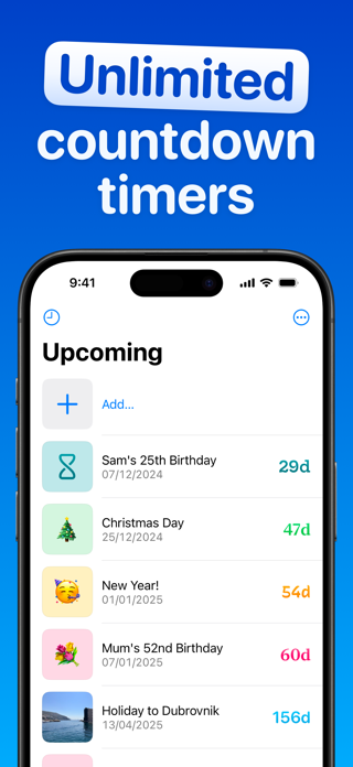 TimeTil Countdown Timer Screenshot 1 of 5