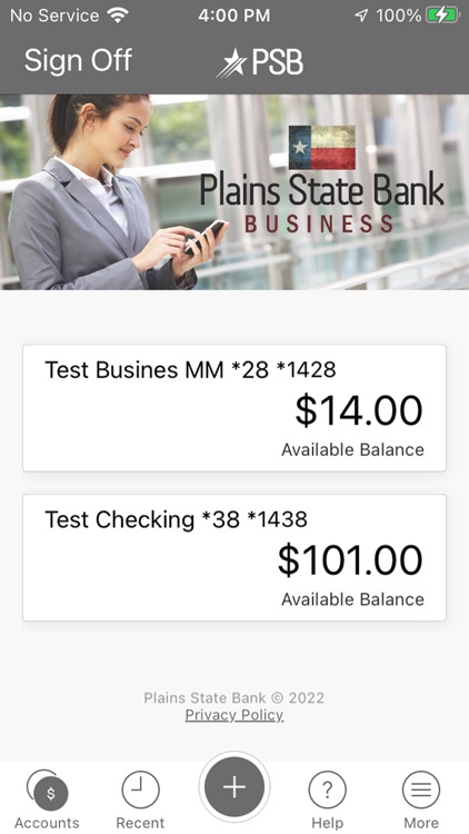 Plains State Bank Business