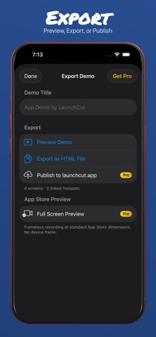 LaunchCut iPhone screenshot 6