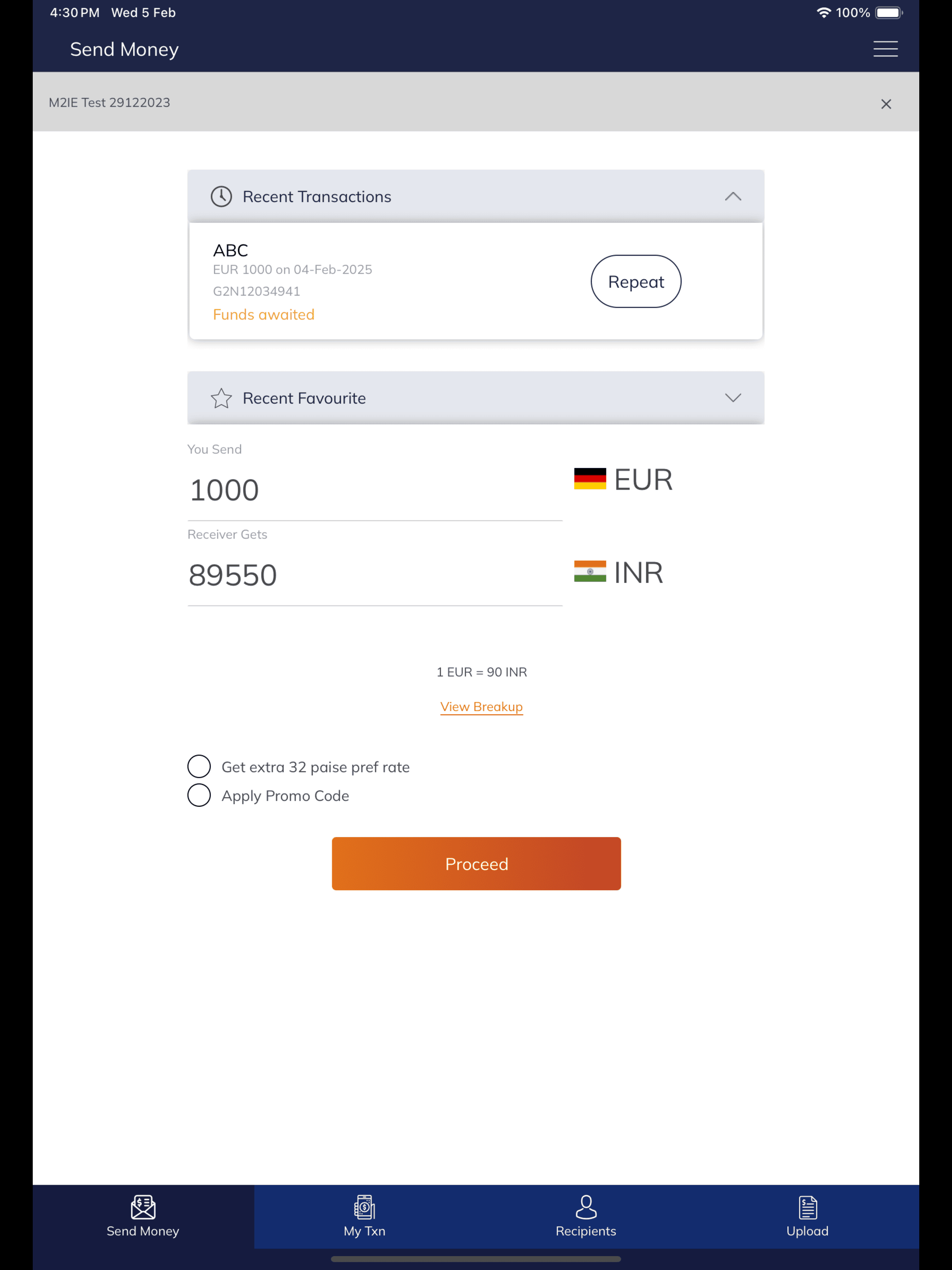 Money2India (Europe)