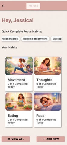 MOTI Habit Tracker screenshot