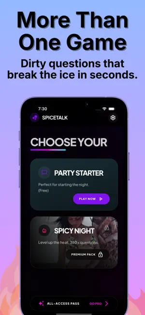 SpiceTalk: Dirty Questions screenshot 3