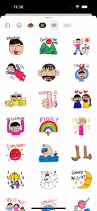 Crayon Kids Drawing Stickers screenshot #2 for iPhone
