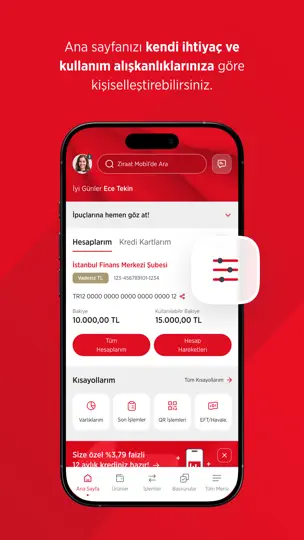 Ziraat Mobil iPhone Ekran Görüntüsü 3