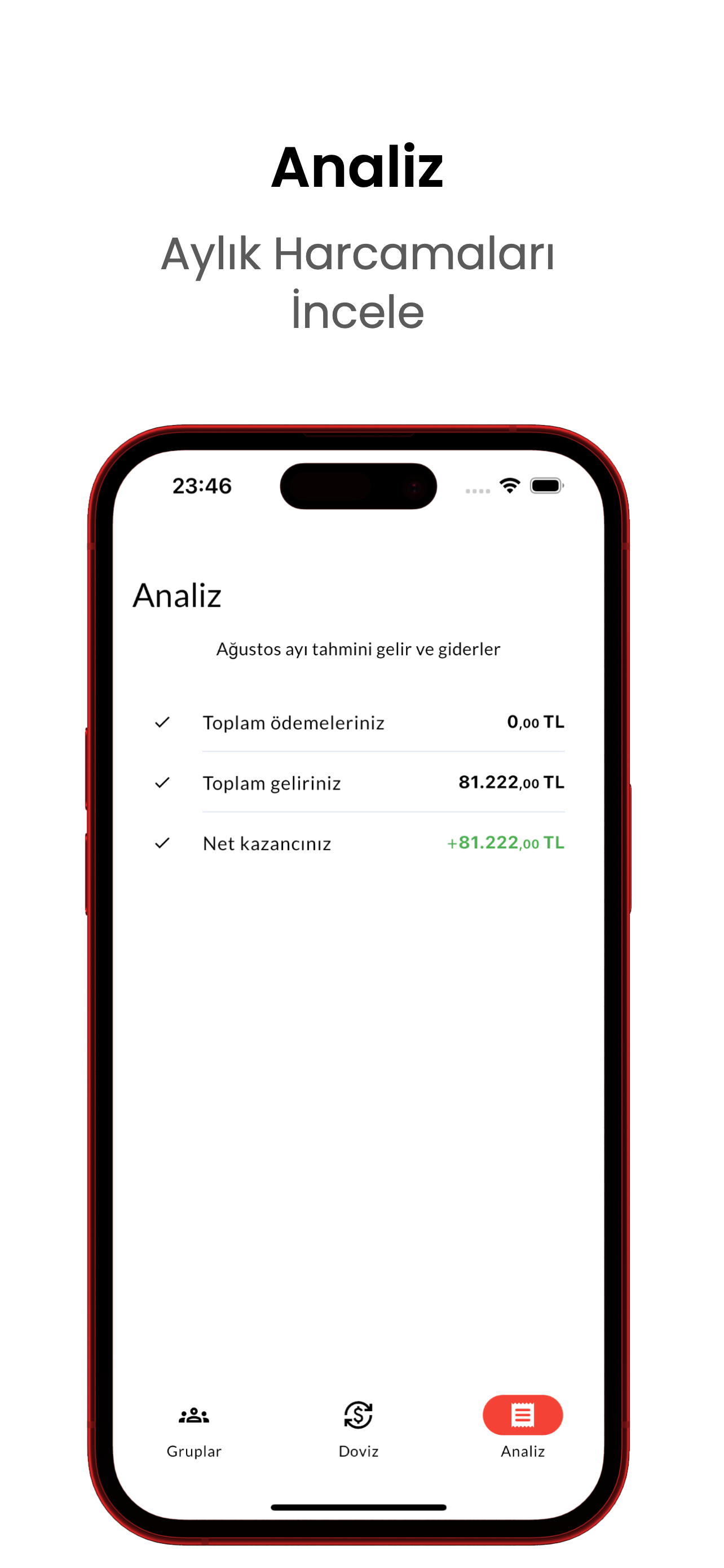 GroupPay - Kolay Takip