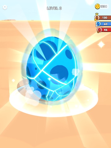 Dino Chaos: Crazy Race iPad screenshot