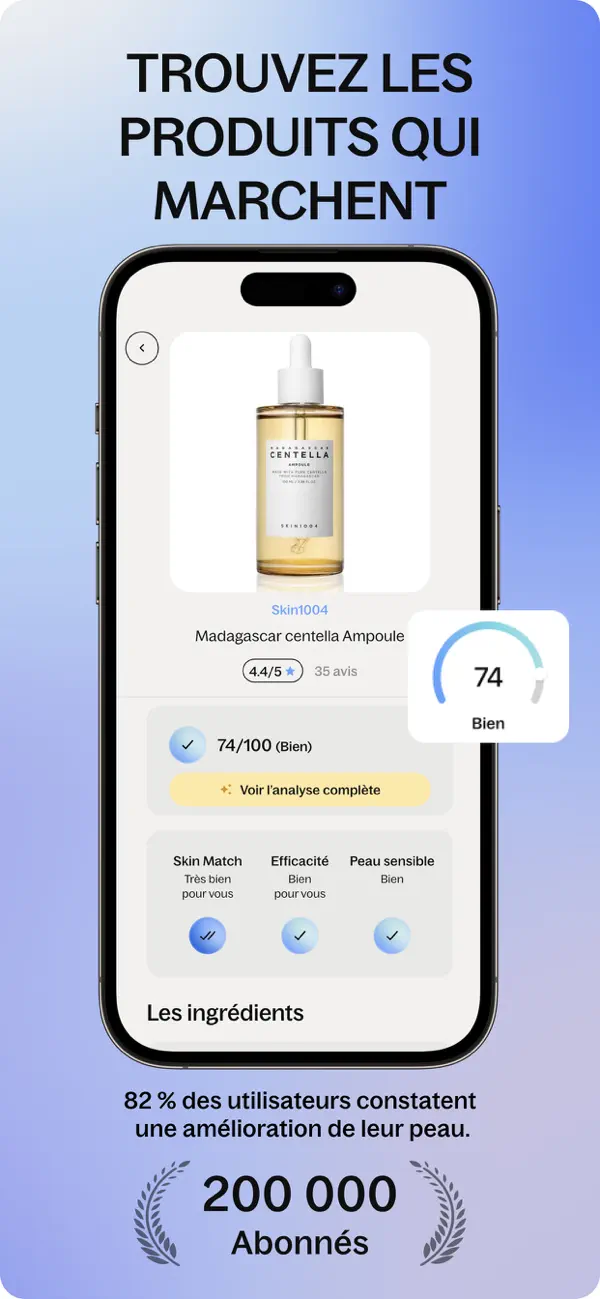 Screenshot #1 pour Beauty Decoded: Scan produits