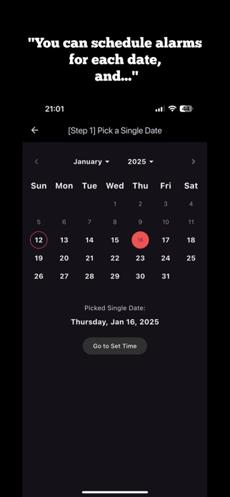 Alarm Clock – Reminder by Date Screenshot 5 of 10